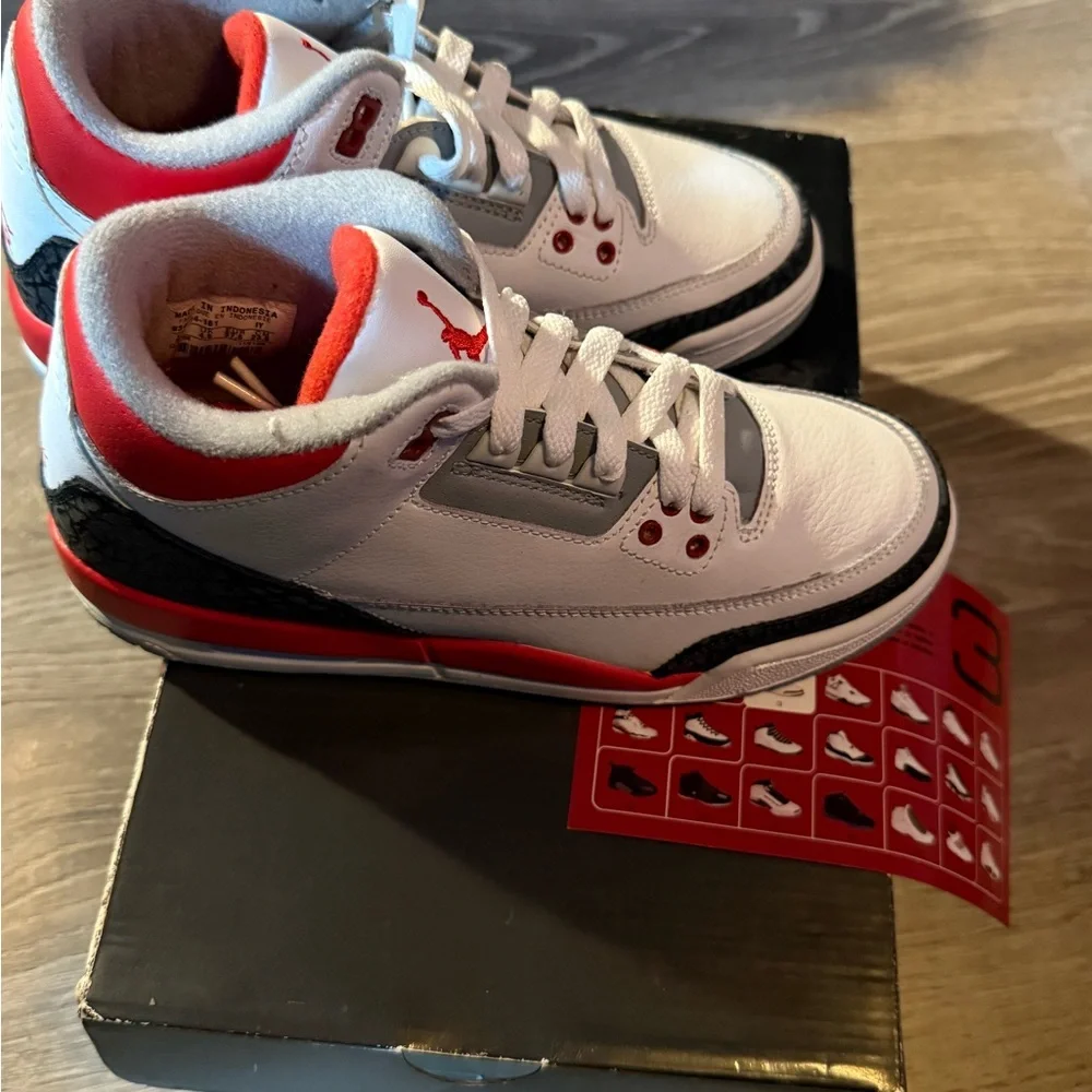 Brand new Air Jordan Retro 3 size 5 (never worn)
